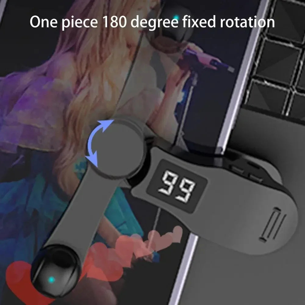 Auto Screen Clicker Adjustable for Smart Phone Apps Video Live Streaming Gadget Smartphone Game Screen Touch Digital Tripods