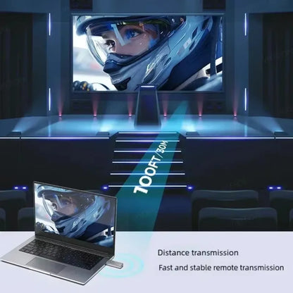 5G Wireless HDMI Video Transmitter And Receiver Kit Home Audio Video TV Stick  Full HD Mini Projector Extender Display Dongle