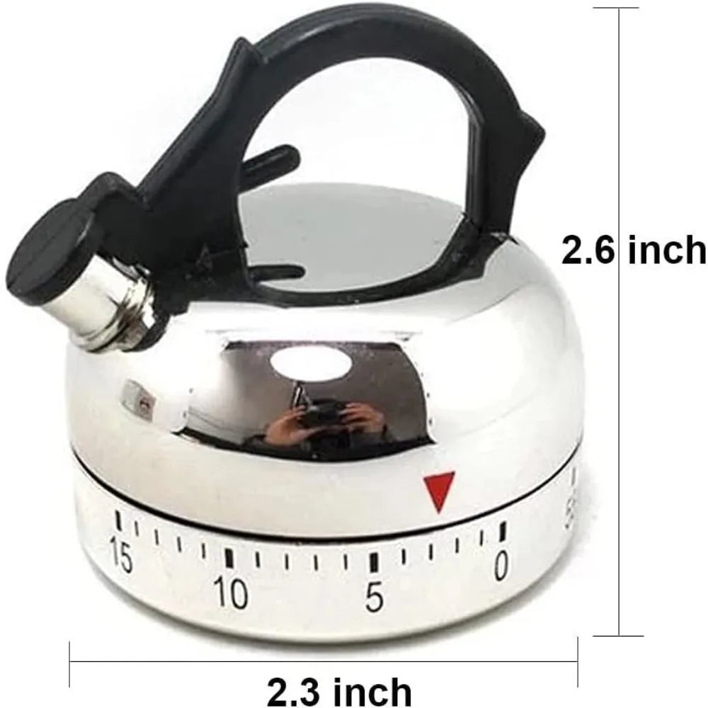 Household Minutes Mechanical Timer Novelty Countdown Cooking Clock Alarm Time Reminder Kitchen Gadgets Countdown Kitchen Bell