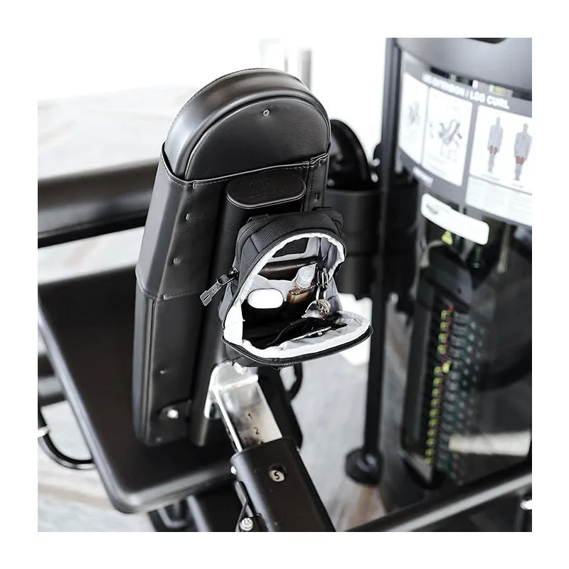 Magnetic Gym Water Bottle Bag Holder Portable Phone Sling Bag With Phone Pocket Built-in Magnet For Men Women Sports Fitness