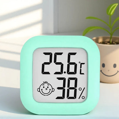 Digital Home Thermometer Hygrometer with Backlight for Indoor Temperature and Humidity Monitoring 1PC