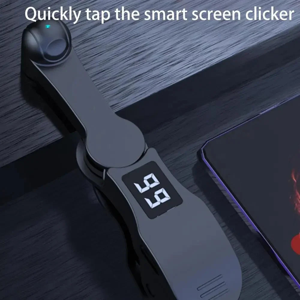 Auto Screen Clicker Adjustable for Smart Phone Apps Video Live Streaming Gadget Smartphone Game Screen Touch Digital Tripods