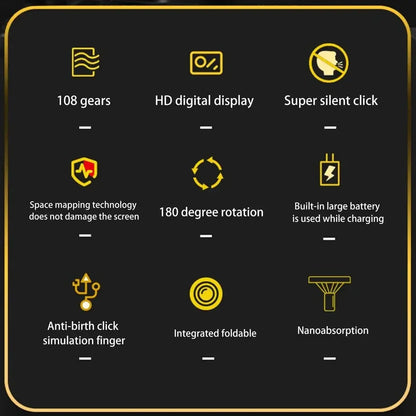 Auto Screen Clicker Adjustable for Smart Phone Apps Video Live Streaming Gadget Smartphone Game Screen Touch Digital Tripods
