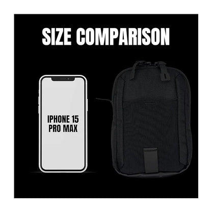 Magnetic Gym Water Bottle Bag Holder Portable Phone Sling Bag With Phone Pocket Built-in Magnet For Men Women Sports Fitness