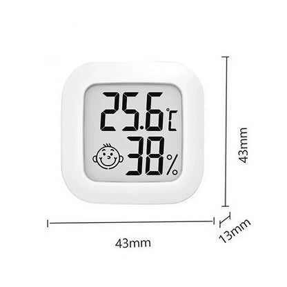 Digital Home Thermometer Hygrometer with Backlight for Indoor Temperature and Humidity Monitoring 1PC