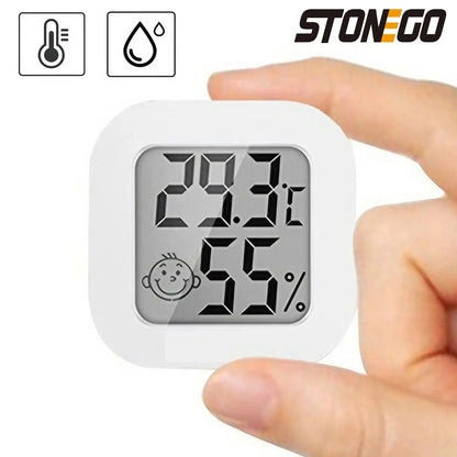 Digital Home Thermometer Hygrometer with Backlight for Indoor Temperature and Humidity Monitoring 1PC