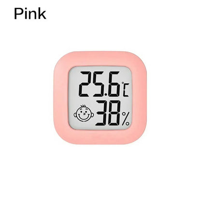 Digital Home Thermometer Hygrometer with Backlight for Indoor Temperature and Humidity Monitoring 1PC