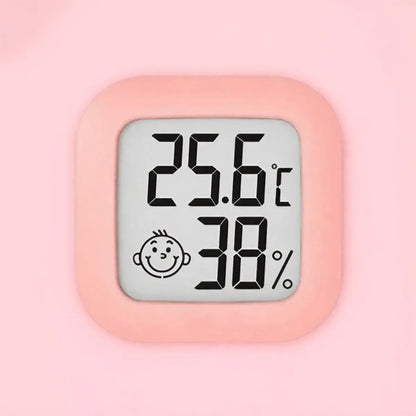 Digital Home Thermometer Hygrometer with Backlight for Indoor Temperature and Humidity Monitoring 1PC